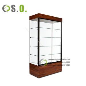 ตู้กระจกร้านขายของชําความจุหนักพร้อมไฟ LED ตู้โชว์พิเศษตู้โชว์เฟอร์นิเจอร์ร้านค้าปลีก - Product Image 6