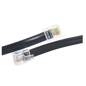 Indoor Rj12 6p6c Telefoon <span class=keywords><strong>Patch</strong></span> Snoer Communicatiekabel Koperen Utp Kabel Cat <span class=keywords><strong>3</strong></span> Zwart Grijs Wit Pvc - Product Image 5
