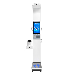 ऑल-इन-वन पूर्ण कार्य ऊंचाई और वजन पैमाने 18.5 इंच स्क्रीन अनुकूलित पैनल बीपी मॉनिटर - Product Image 4