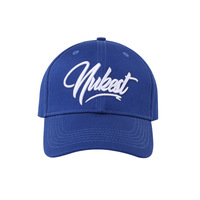 Gorra de béisbol de 2 dos tono bucle ajustable Sombrero estilo Polo visera gorras azul real
