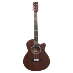 Chitarra IRIN 40 pollici in abete rosso Sabri senza corni, con EQ, modello Rumored - Product Image 2