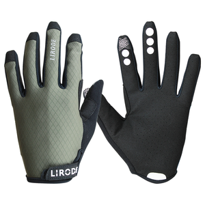 Logo personnalisé écran tactile Dirt Bike moto <span class=keywords><strong>BMX</strong></span> gants antidérapants Motocross ATV hors route course <span class=keywords><strong>sport</strong></span> cyclisme vtt gants - Product Image 5