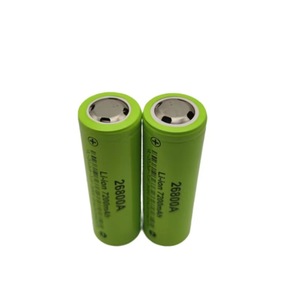 קיבולת סופר הספק גבוהה 7200mah li-ion 26800a 3.7 סוללה חיצונית עליונה שטוחה עבור טלפונים ניידים במלאי - Product Image 3