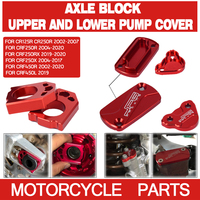 Pour moto HONDA CRF230 CRF 230F : Repose-pieds CNC, Leviers de frein et d'embrayage, Bouchon de réservoir d'essence, Galet de réglage de chaîne, Roulements, Couvercle de réservoir