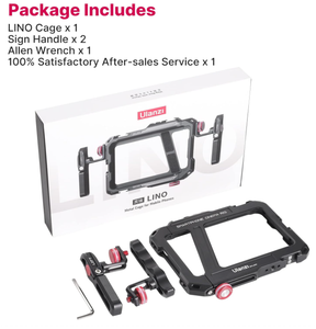 Estabilizador de Mano de Aluminio para Teléfono, Empuñadura para Grabación de Video, para Videomaker y Videógrafo, con Soporte para iPhone 16 - Product Image 6