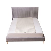 Tapis de mise à la terre pliable, portable, antistatique et conducteur, pour coussin de siège, tricoté, protection EMF, lavable, écologique, 400TC