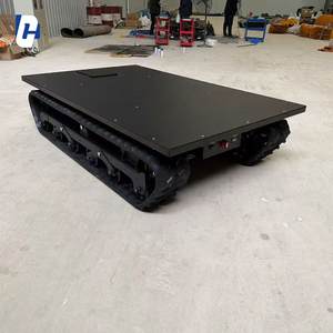 แชสซีแบบติดตามขนาดกะทัดรัดปรับแต่งได้เพื่อช่วงล่างไฮดรอลิกยางพร้อมตัวเลือกไดรฟ์ระยะไกล - Product Image 3