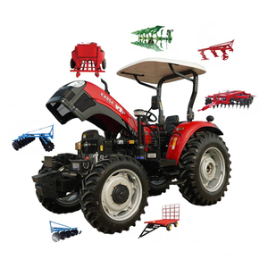 Équipement agricole, tracteur agricole multifonctionnel YTO EX854, pièces détachées, moteur diesel 85 ch 4x4 à vendre - Product Image 6