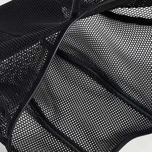 Custom Autumn Winter Summer Mesh Tote <b>Bag</b> Portable Fashion Handbags Suede Trim Black Women's <b>Large</b> <b>Shoulder</b> <b>Bags</b> Open Top Travel - Product Image 4
