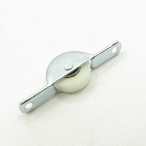 Poulie de porte coulissante de 18mm Roues à rouleaux de meubles pour porte moustiquaire Placards Armoires - Product Image 3