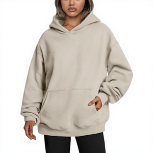 Sweat à capuche unisexe en coton pur 100% respirant, tricoté, décontracté, personnalisé, imprimé, écologique, pour l'hiver - Product Image 3