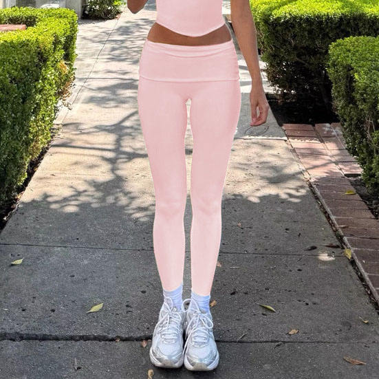 เลกกิ้ง-ชมพู