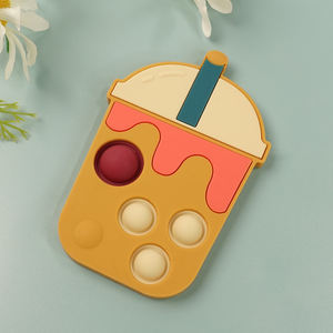 Wolife diseño Original masticar <span class=keywords><strong>mordedor</strong></span> de silicona bebé niños juguetes sensoriales masticables forma de té lechoso juguete silicona bebé <span class=keywords><strong>mordedor</strong></span> - Product Image 1