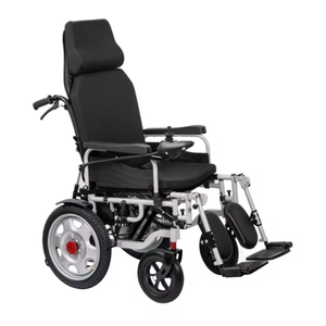 Amichevole per le persone con disabilità sedia a rotelle attrezzature multifunzionali per il trasporto all'aperto sedia a rotelle con schienale alto - Product Image 2