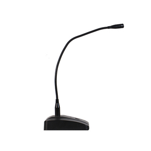 Microphone de table <span class=keywords><strong>filaire</strong></span> à condensateur col de cygne DC 3V avec sonnerie Ding Dong pour salle de réunion - Product Image 6