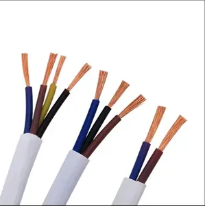 Cable de manguera de 3x1, 3x1,5, 3g2.5, 4x1,5mm Cable de conexión eléctrica Cable de alimentación para tensión mecánica baja y media