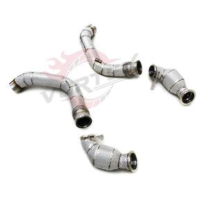 Tubería de Escape de Alto Flujo Vortex Factory para M5 F90 4.4T 2018-2023 Sport, con Protector de Calor y Cabezales de Acero Inoxidable - Product Image 1