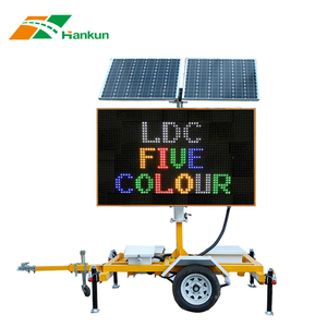 Tabellone principale dei segni del messaggio di traffico del segnale autostradale solare a cinque colori - Product Image 5