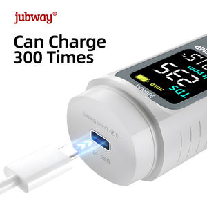 Testeur <span class=keywords><strong>de</strong></span> <span class=keywords><strong>dureté</strong></span> <span class=keywords><strong>de</strong></span> <span class=keywords><strong>l</strong></span>'<span class=keywords><strong>eau</strong></span> TDS rechargeable <span class=keywords><strong>de</strong></span> qualité supérieure 0-9999 mg/<span class=keywords><strong>L</strong></span>, stylo testeur, utilisation commerciale, vente en gros d'usine OEM, haute précision, CE JUBWAY - Product Image 4