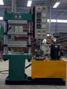 Presse à vulcaniser les tapis en caoutchouc hydraulique, machine à presser à chaud, machinerie en caoutchouc - Product Image 5