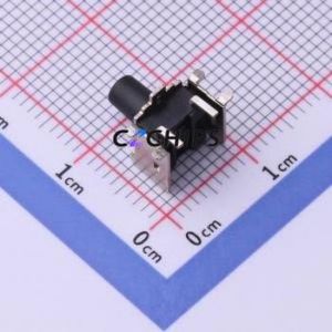 TS-1045AD-A10B2-D2 Tactile Switch SMD,6x6mm Switch Single Pole Single Throw Round Button 1.8N 7.5mm - Product Image 2