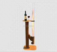Brasero d'extérieur à chauffage rapide en acier inoxydable, type fusée, pour jardin, poêle à granulés de bois, chauffage de terrasse