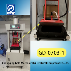 Pnömatik Rutting örnek test makinesi ASTM D4867 bitümlü karışım için tekerlek parça test cihazı - Product Image 5