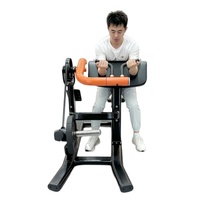 Ganas - Nueva Máquina de Curl de Bíceps Sentado para Gimnasio, Fitness y Deportes, Equipo Deportivo Comercial
