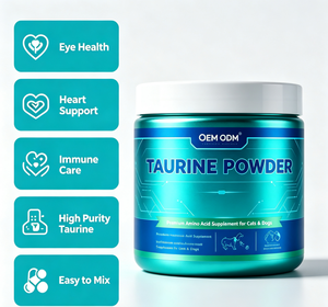 Poudre de <span class=keywords><strong>Taurine</strong></span> OEM ODM Marque Privée – Supplément pour Animaux de Compagnie à Haute Pureté, Soutien Acide Aminé pour Chats et Chiens - Product Image 4