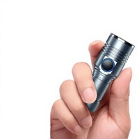 Pabrik Ruibao Grosir Senter LED Portabel Berbahan Aluminium Alloy Intensitas Tinggi - Dapat Diisi Ulang Ultra-Terang Mini Zoom Jangkauan 500m
