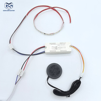 Interruptor Táctil Oculto de Alta Tensión 110V 220V con Sensor de Movimiento para Armario Inteligente y Luz LED