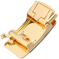 Nouveaux produits Boucle de ceinture automatique noire à boucle amovible et réglable pour l'extérieur