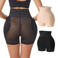 Culotte gainante taille haute avec coussinets fessiers en éponge, rehausseur et élargisseur de hanches, vente en gros OEM pour femmes