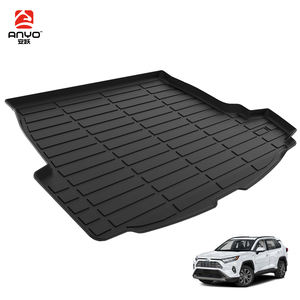 Tapis de coffre 3D TPE de luxe, doublure de coffre, tapis de coffre pour Toyota <span class=keywords><strong>RAV4</strong></span> Prime 2021-2024 <span class=keywords><strong>RAV4</strong></span> hybride rechargeable 2025- - Product Image 2