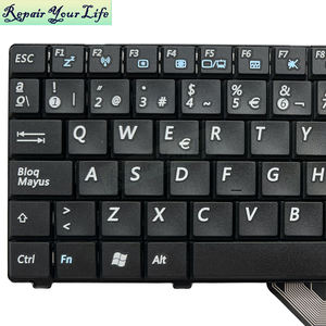 <span class=keywords><strong>Clavier</strong></span> d'ordinateur <span class=keywords><strong>portable</strong></span> espagnol SP d'origine pour <span class=keywords><strong>ASUS</strong></span> Eee <span class=keywords><strong>PC</strong></span> T91 T91MT, nouveau <span class=keywords><strong>clavier</strong></span> noir sans rétro-éclairage - Product Image 2