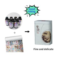 Encre UV DTF 3T CMYK+W+V, colle UV DTF et vernis, encre d'impression UV DTF pour imprimantes XP600 I1600 I3200 Double – Prix compétitif