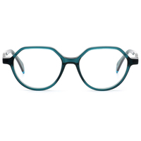 Monturas Ópticas de Acetato Duraderas de Diseño Retro de Alta Gama para Gafas de Prescripción para Hombres y Mujeres