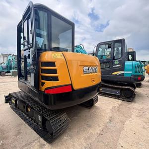 <span class=keywords><strong>Mini</strong></span>-excavatrice sur chenilles d'<span class=keywords><strong>occasion</strong></span> Sany SY60C 6t, moteur <span class=keywords><strong>Kubota</strong></span>, <span class=keywords><strong>godet</strong></span> de 0,25 m³, faible nombre d'heures, <span class=keywords><strong>pelle</strong></span> de 6000 kg pour travaux de jardinage et construction, export - Product Image 4