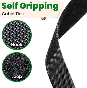 مصنع تخصيص النايلون الملونة هوك وحلقة الثقيلة العودة إلى الخلف هوك وحلقة حزام - Product Image 5