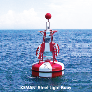 Boya de Acero para Puerto, Boya de Navegación con Estructura de Acero para Barcos, Boyas Oceánicas de Alta Visibilidad con Radar Marino - Product Image 2