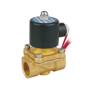 Válvula de água automática de ação direta, válvula solenóide normalmente fechada 2/2 way 2w200-20