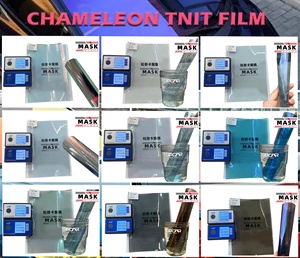 2mil PET Chameleon Tint pellicola cambia colore finestra protezione UV con vetro rosso pellicola finestra auto di colore - Product Image 2