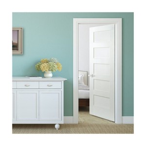 Verre de sécurité unique anti-pourriture Où acheter Portes extérieures en bois noyer pour salle d'opération - Product Image 1