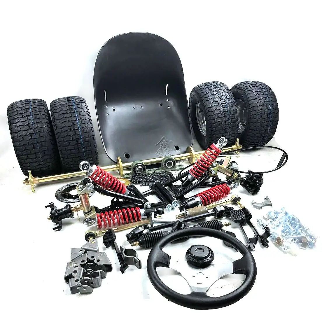 Go Kart Kit Completo Set Go Kart Asse 1M ruota Posteriore assale pneumatico cerchio kit assale 13*6.5-6 13x6.50-6