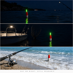 Wholesale Weighted Foam Fishing Floats <b>Spring</b> <b>Clip</b> Cigar Bobbers Bottom Sinker High Vis for Crappie Trout Panfish OEM ODM - Product Image 5