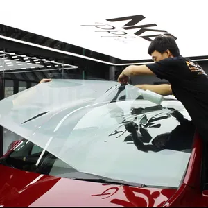 NKODA 1.52m*30m Automotive Self Adhesive Black Transitional supplier solar heat resistant nano ceramic car window tint film