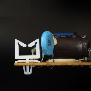 Support de fixation pour câble à sertir en forme de pointe de flèche pour carte de circuit imprimé, support de gestion de faisceau de câbles, clip organisateur - Product Image 5