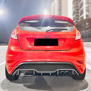 สปอยเลอร์หลัง Amp-Z ลายคาร์บอนไฟเบอร์ ผิวด้าน สำหรับ Ford Fiesta ST MK7 ปี 2012-2017 สไตล์แต่งภายนอก - Product Image 2