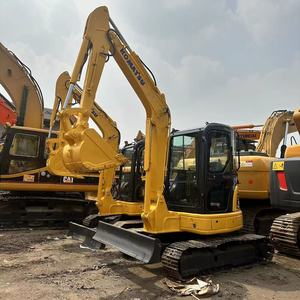 Well-Maintained Second Hand Japan Original 5.5ton <b>Mini</b> komatsu Excavator Used Excavator Komatsu <b>Pc</b> 55mr in Good Condition - Product Image 1