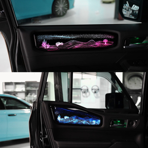 Éclairage d'ambiance RGBIC pour voiture, directement de l'usine, pour Toyota Prado/LC250 2024-2025, décoration intérieure, bande LED - Product Image 3